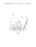 Spacer Textile Material With Tensile Strands In Non-Linear Arrangements diagram and image