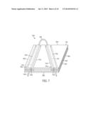 Spacer Textile Material With Tensile Strands In Non-Linear Arrangements diagram and image