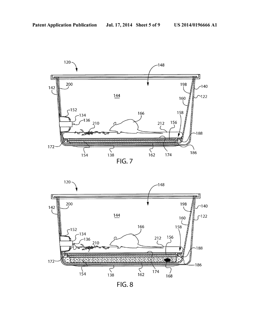 ABSORBENT PAD FOR USE WITH ANIMAL CAGING SYSTEMS - diagram, schematic, and image 06