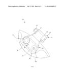 STUMP CUTTER DISC WITH RECESSED TOOTH POCKETS diagram and image