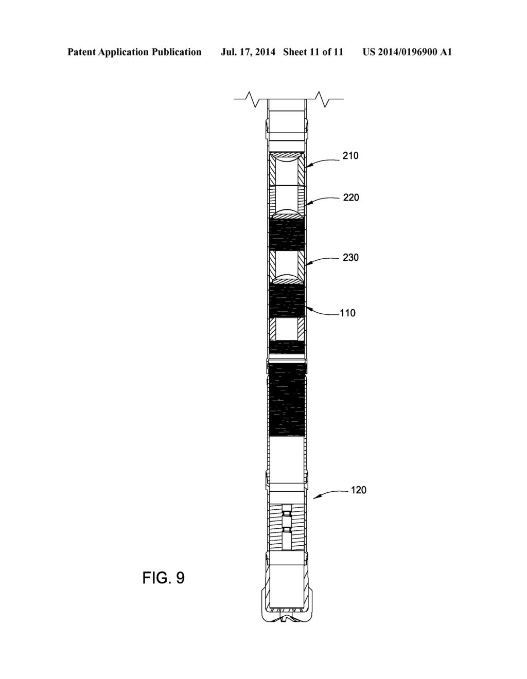 METHOD AND APPARATUS FOR SEALING TUBULARS - diagram, schematic, and image 12