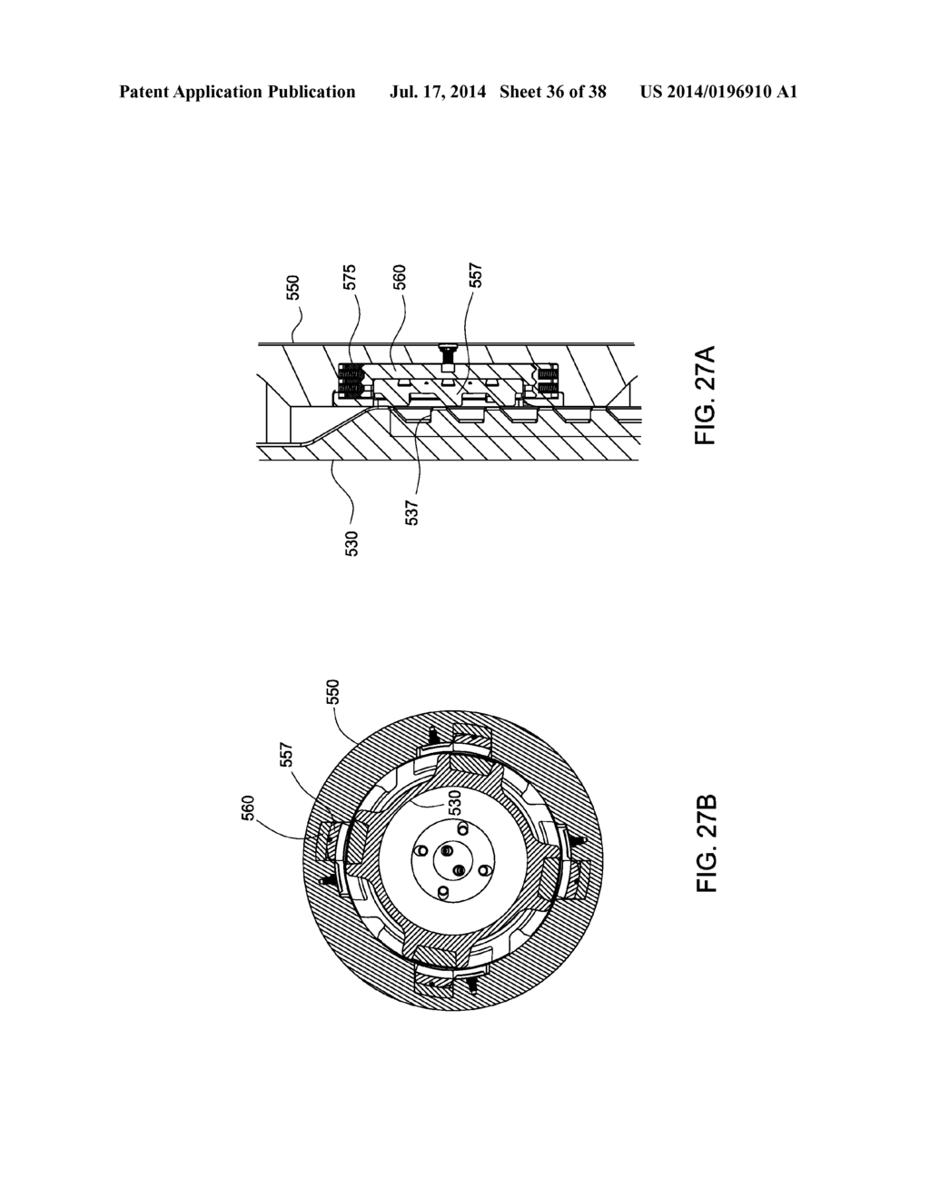 APPARATUS AND METHODS OF RUNNING CASING - diagram, schematic, and image 37