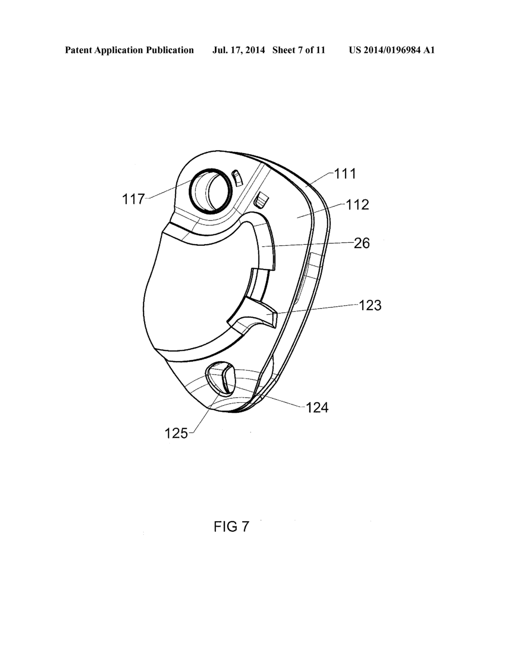 SAFETY APPARATUS ON A ROPE WITH INDICATOR FOR INDICATING THE STATE OF     CLOSING OF THE FLANGE-PLATES - diagram, schematic, and image 08