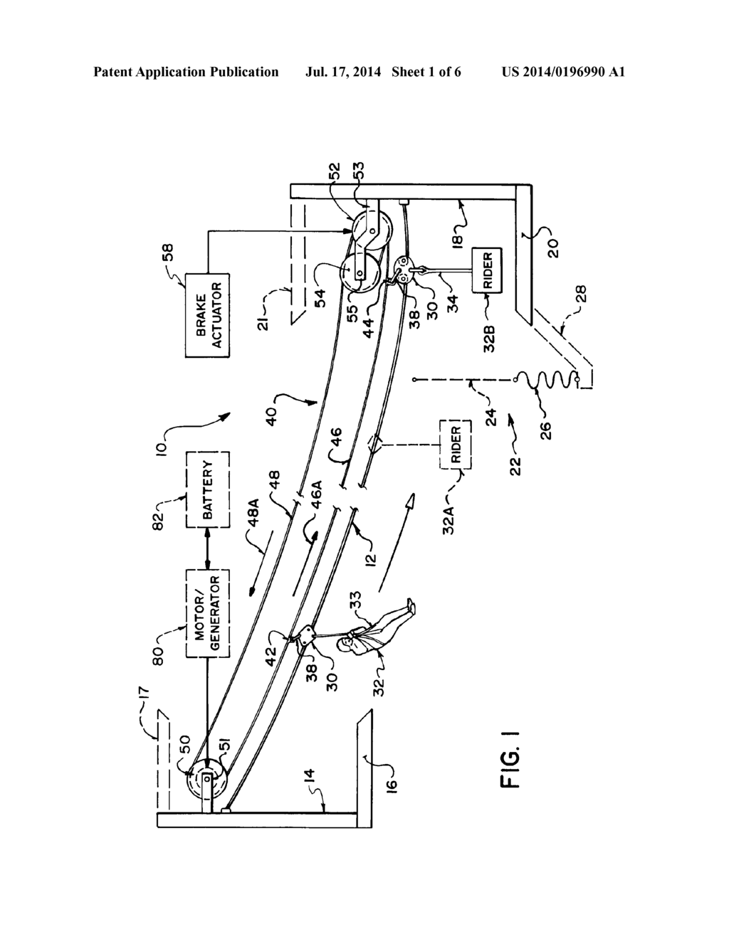 CONTINUOUS ASSIST ZIPLINE BRAKING AND CONTROL SYSTEM - diagram, schematic, and image 02