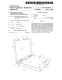 PRESENTATION CASE FOR TRANSPORTING, STORING AND DISPLAYING PRESENTATION     MATERIAL diagram and image