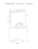 PRESENTATION CASE FOR TRANSPORTING, STORING AND DISPLAYING PRESENTATION     MATERIAL diagram and image