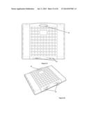 PRESENTATION CASE FOR TRANSPORTING, STORING AND DISPLAYING PRESENTATION     MATERIAL diagram and image