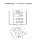 PRESENTATION CASE FOR TRANSPORTING, STORING AND DISPLAYING PRESENTATION     MATERIAL diagram and image