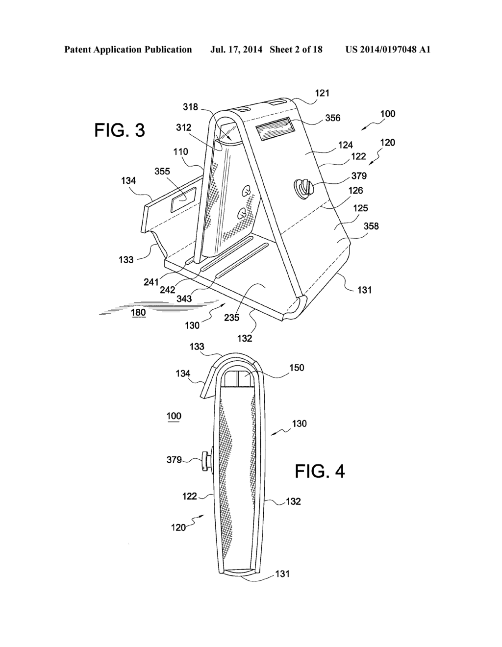 MULTIPLE ORIENTATION SUPPORT FOR ELECTRONIC DEVICE WITH TOUCH SCREEN AND     METHOD - diagram, schematic, and image 03