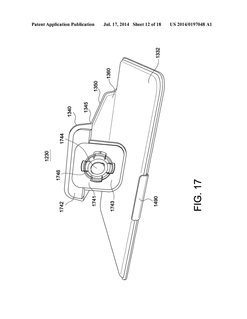 MULTIPLE ORIENTATION SUPPORT FOR ELECTRONIC DEVICE WITH TOUCH SCREEN AND     METHOD - diagram, schematic, and image 13