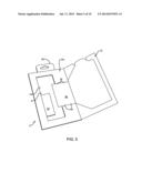 MERCHANDISE STORAGE CONTAINER WITH INTEGRATED TOOL diagram and image