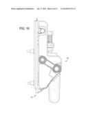 AUTO-RACK RAILROAD CAR VEHICLE WHEEL CHOCK HANGER diagram and image