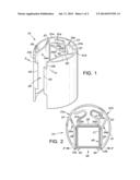 Impact Barrier for a Storage Rack diagram and image