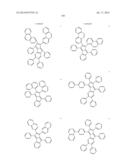 HYDROCARBON-BASED FUSED RING COMPOUND AND ORGANIC LIGHT EMITTING DEVICE     USING THE SAME diagram and image