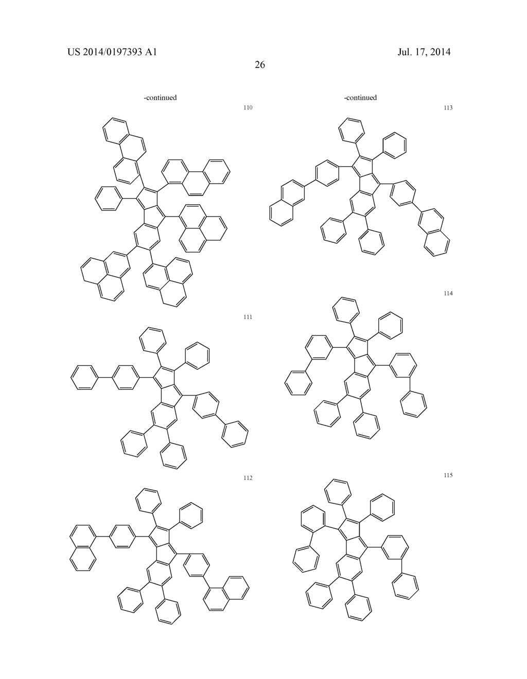 HYDROCARBON-BASED FUSED RING COMPOUND AND ORGANIC LIGHT EMITTING DEVICE     USING THE SAME - diagram, schematic, and image 31