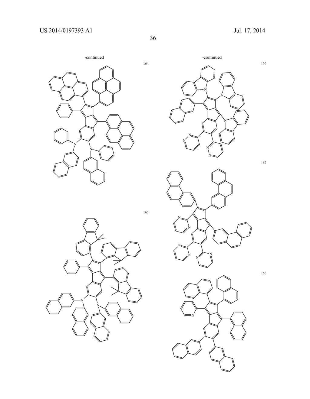 HYDROCARBON-BASED FUSED RING COMPOUND AND ORGANIC LIGHT EMITTING DEVICE     USING THE SAME - diagram, schematic, and image 41