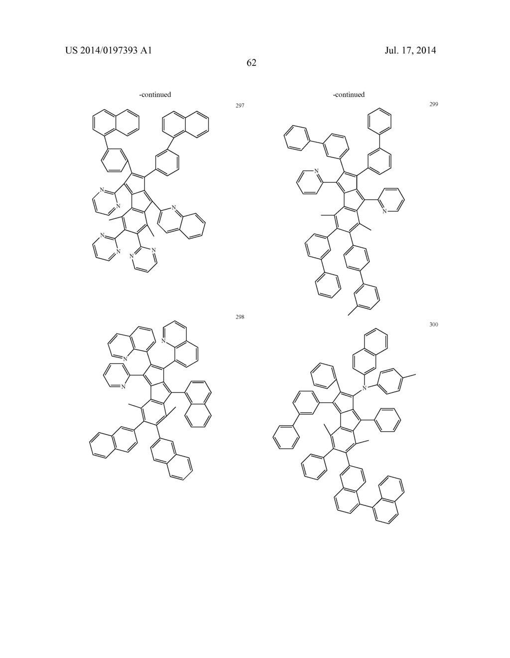 HYDROCARBON-BASED FUSED RING COMPOUND AND ORGANIC LIGHT EMITTING DEVICE     USING THE SAME - diagram, schematic, and image 67