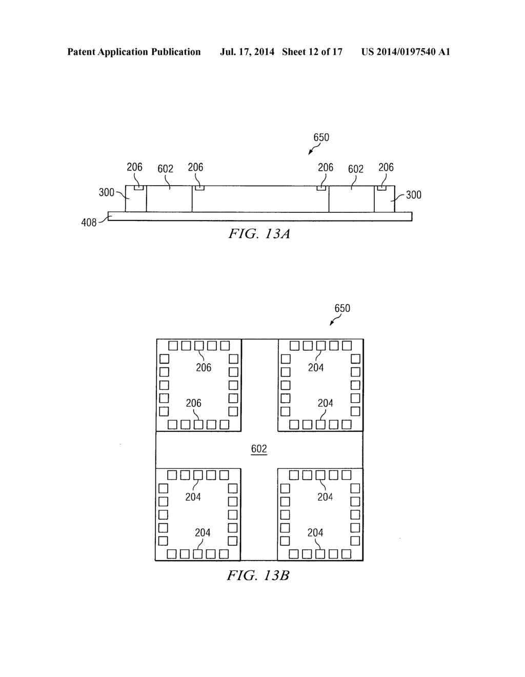 Extended Redistribution Layers Bumped Wafer - diagram, schematic, and image 13