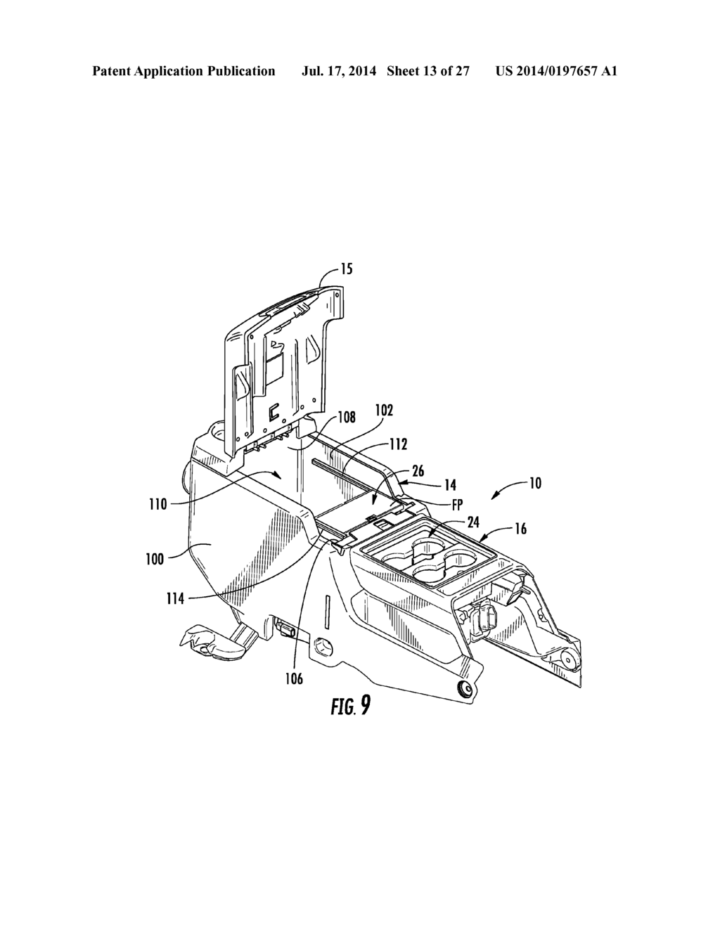 MULTIPLE CONTAINER HOLDER ASSEMBLY - diagram, schematic, and image 14