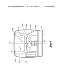 Bus with a panoramic front window diagram and image