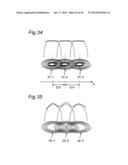 CONTACTLESS CONNECTOR SYSTEM TOLERANT OF POSITION DISPLACEMENT BETWEEN     TRANSMITTER COIL AND RECEIVER COIL AND HAVING HIGH TRANSMISSION     EFFICIENCY diagram and image