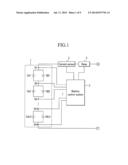 BATTERY PACK INCLUDING DIFFERENT KINDS OF CELLS AND POWER DEVICE INCLUDING     THE SAME diagram and image