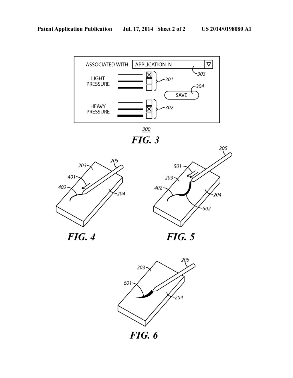 Method and Apparatus Pertaining to Pre-Associated Stylus-Input User     Preferences - diagram, schematic, and image 03