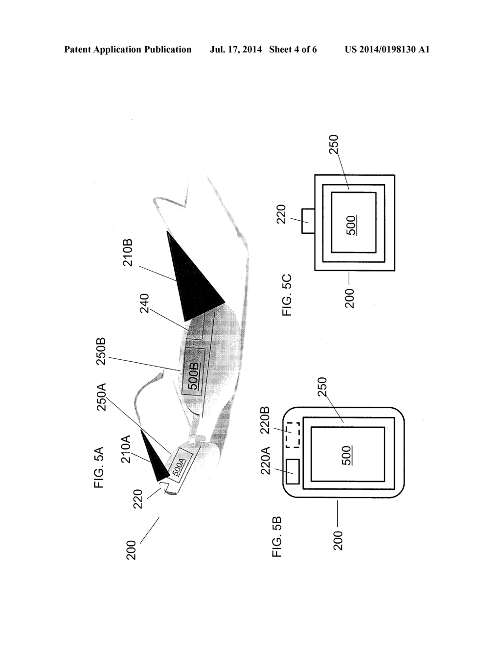 AUGMENTED REALITY USER INTERFACE WITH HAPTIC FEEDBACK - diagram, schematic, and image 05