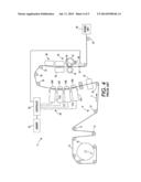 System And Method For Process Direction Registration Of Inkjets In A     Printer Operating With A High Speed Image Receiving Surface diagram and image