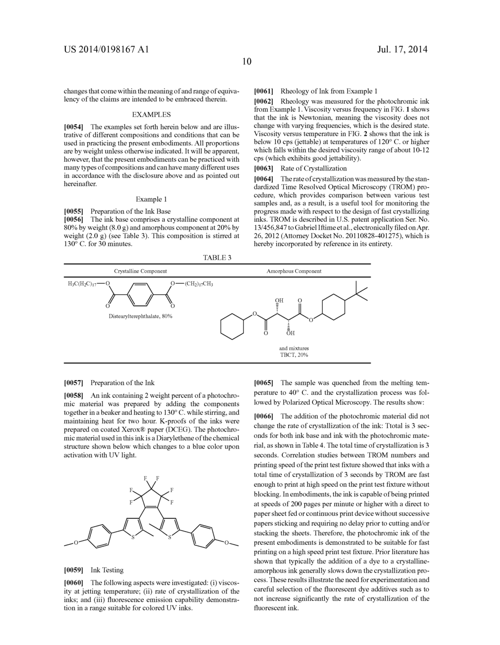 PHOTOCHROMIC PHASE CHANGE INK COMPOSITIONS - diagram, schematic, and image 13