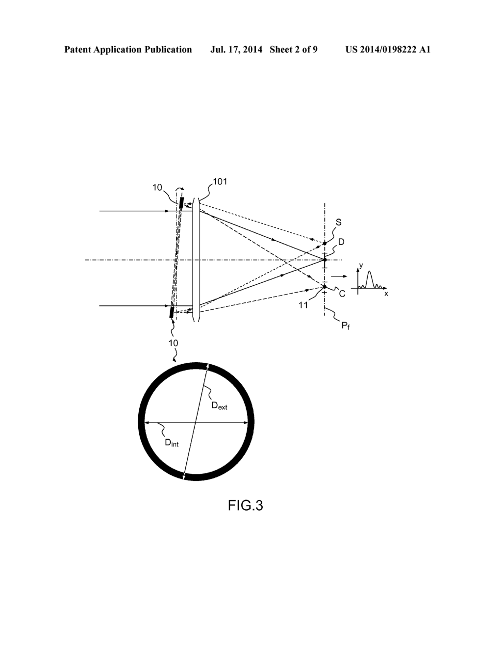 OPTICAL MONITORING DEVICE FOR AN IMAGING SYSTEM - diagram, schematic, and image 03