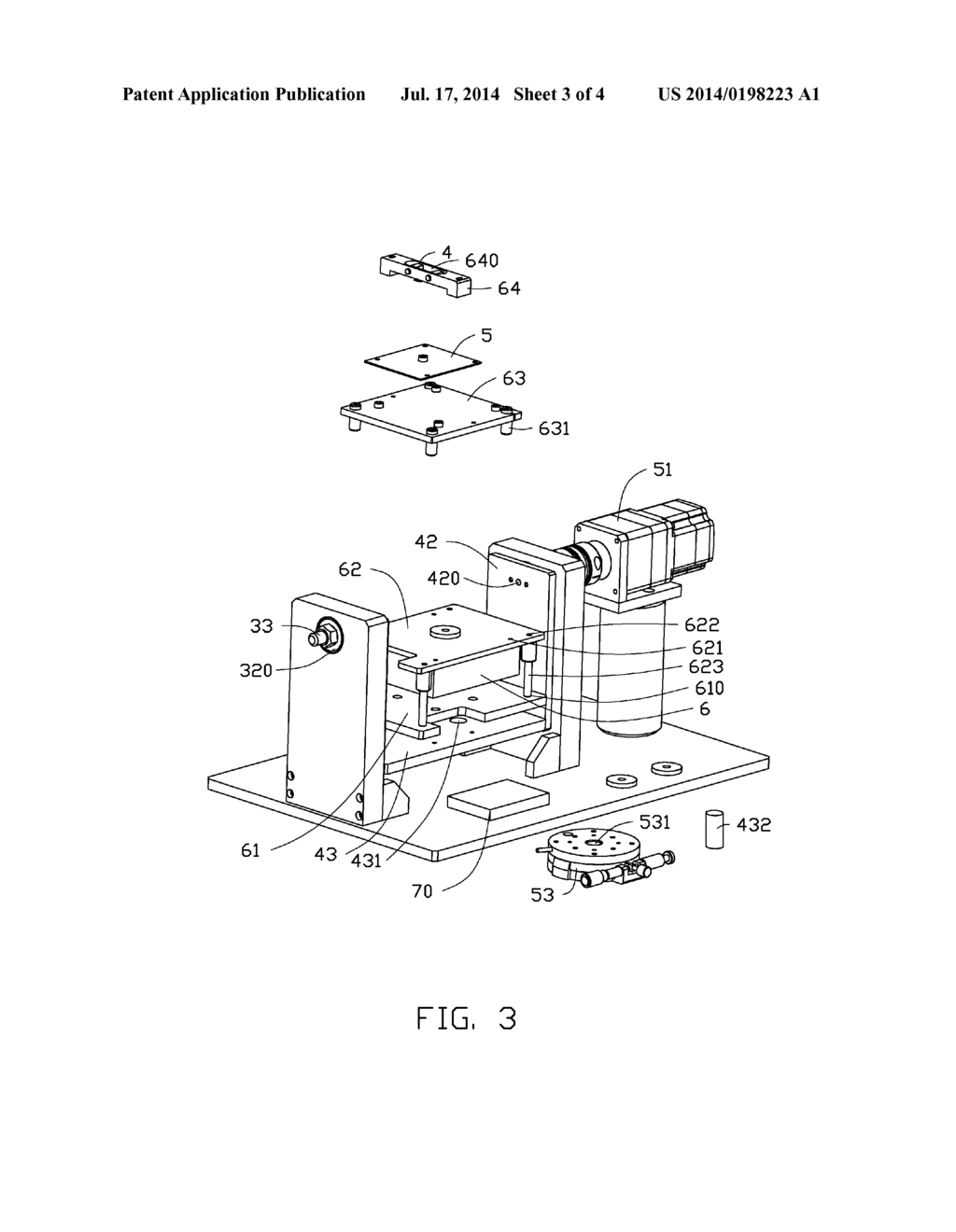 CAMERA MODULE TESTING DEVICE - diagram, schematic, and image 04