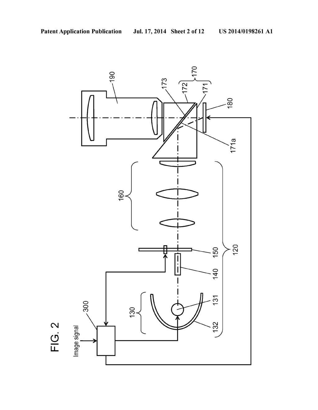 VIDEO PROJECTION DEVICE AND VIDEO PROJECTION METHOD - diagram, schematic, and image 03