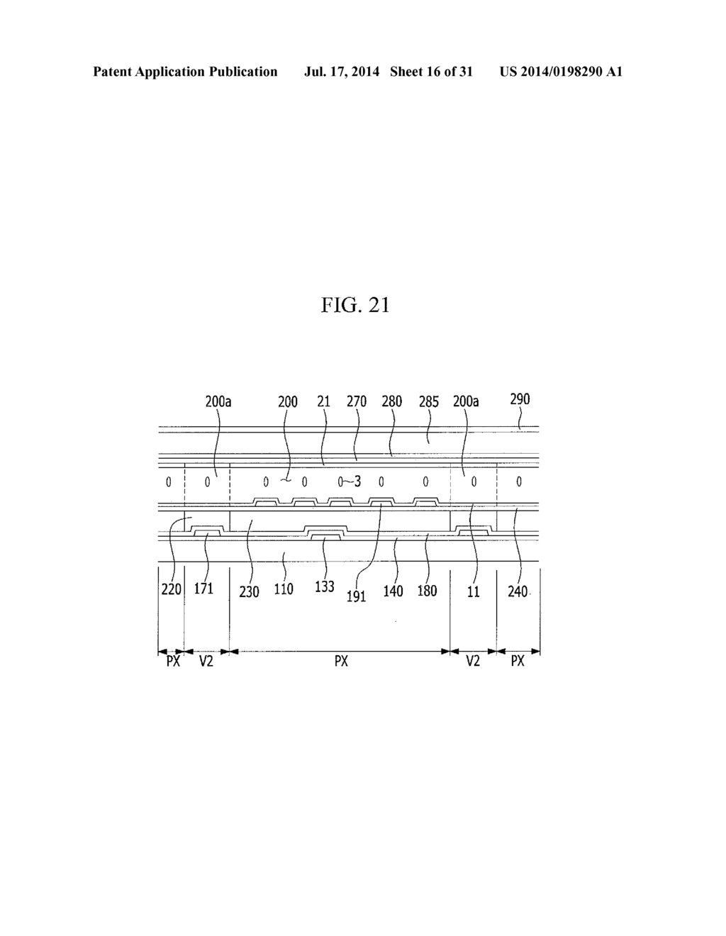 Display Device and a Method of Manufacturing the Same - diagram, schematic, and image 17