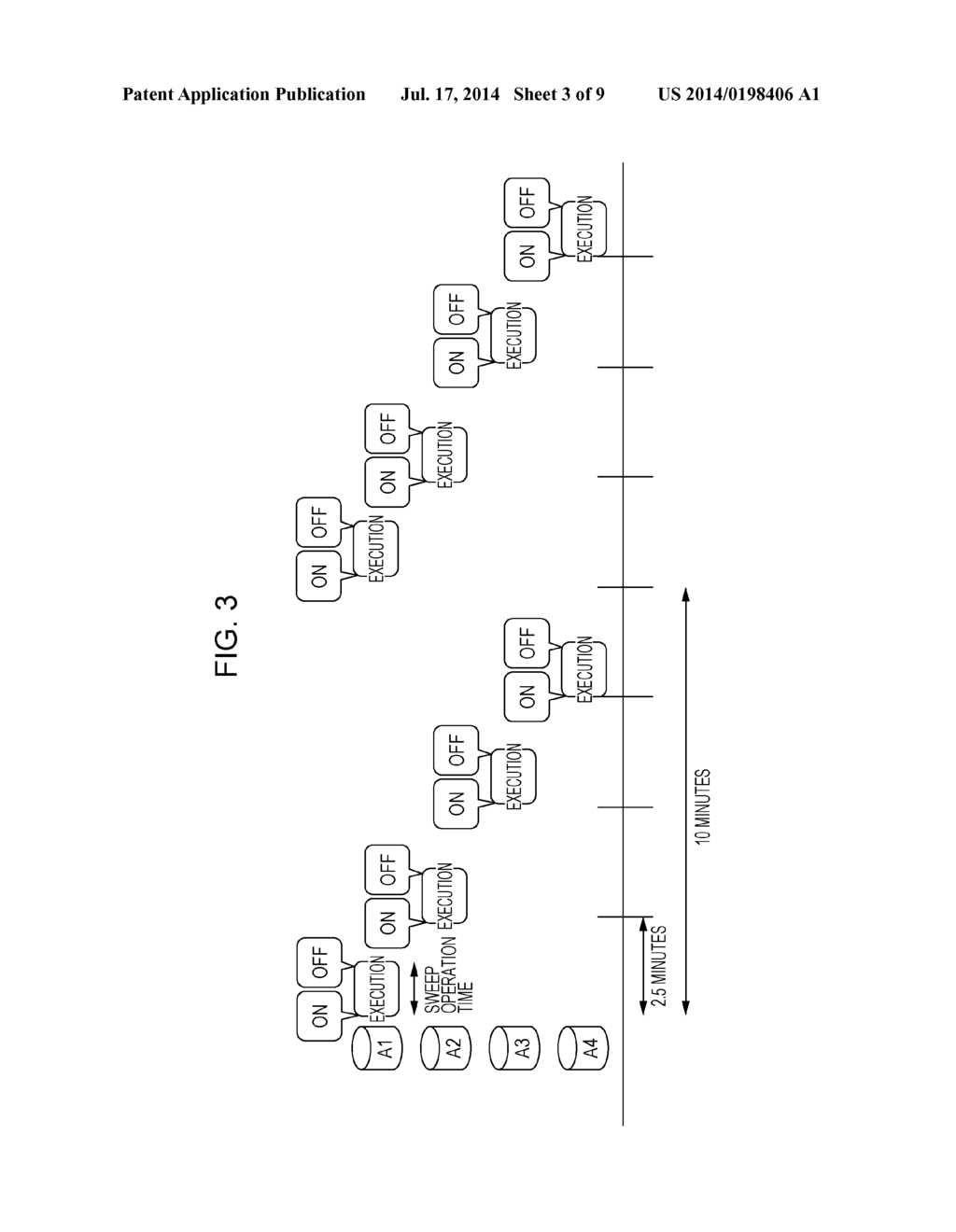 STORAGE DEVICE, SWEEP OPERATION CONTROL METHOD AND SWEEP OPERATION CONTROL     PROGRAM - diagram, schematic, and image 04