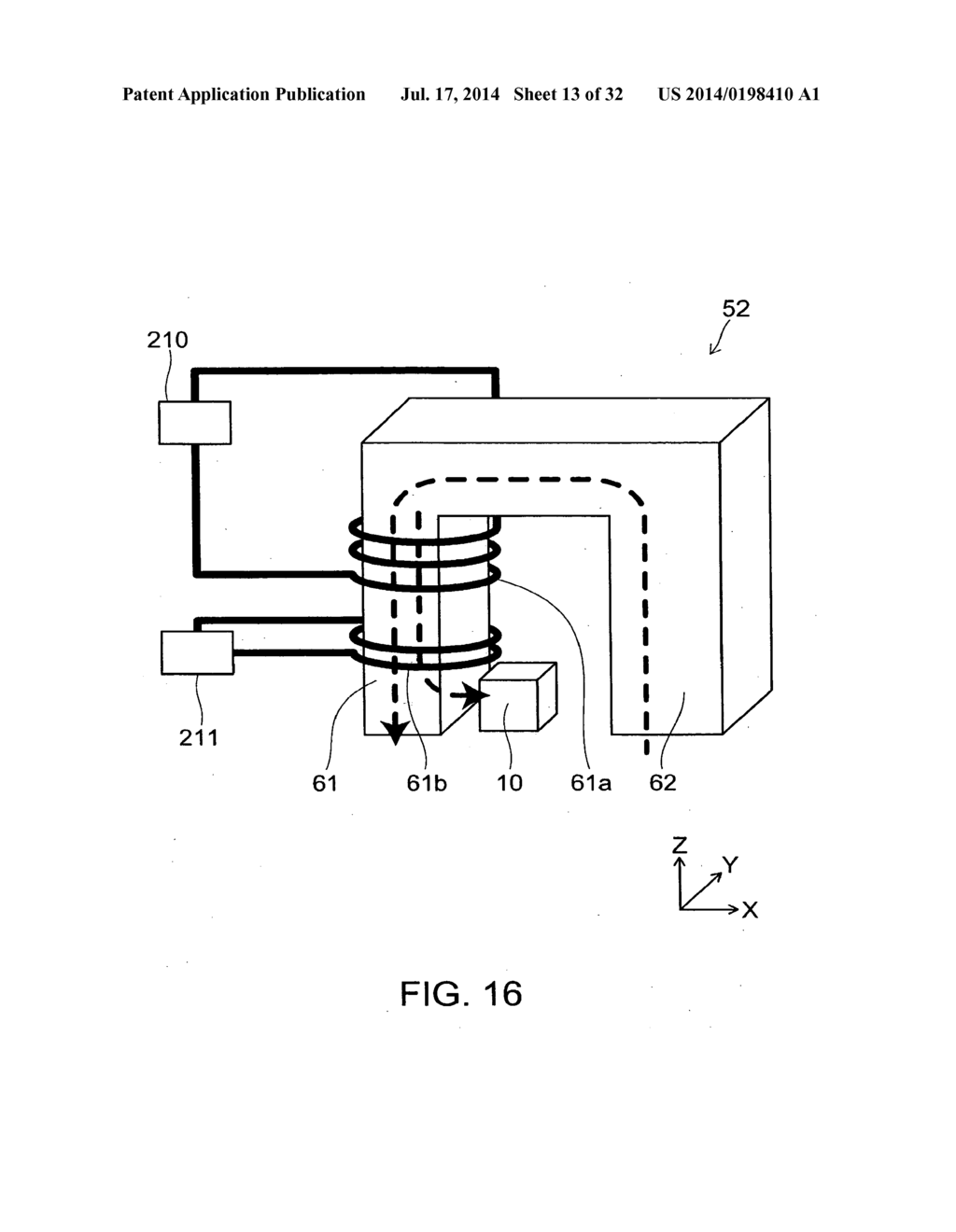 MAGNETIC RECORDING HEAD, MAGNETIC HEAD ASSEMBLY, MAGNETIC RECORDING     APPARATUS, AND MAGNETIC RECORDING METHOD - diagram, schematic, and image 14