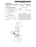 NEEDLE ATTACHING STRUCTURE OF ROTATING SHAFT AND METER DEVICE diagram and image