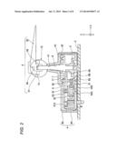 NEEDLE ATTACHING STRUCTURE OF ROTATING SHAFT AND METER DEVICE diagram and image