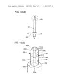 NEEDLE ATTACHING STRUCTURE OF ROTATING SHAFT AND METER DEVICE diagram and image