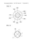 NEEDLE ATTACHING STRUCTURE OF ROTATING SHAFT AND METER DEVICE diagram and image