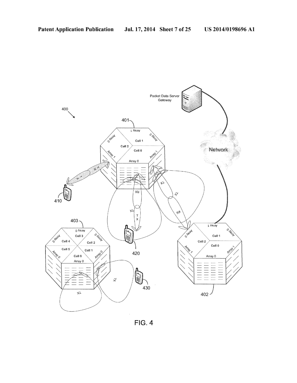 APPARATUS AND METHOD FOR DISCONTINUOUS RECEIVE IN COMMUNICATION SYSTEMS     WITH LARGE NUMBER OF ANTENNAS - diagram, schematic, and image 08