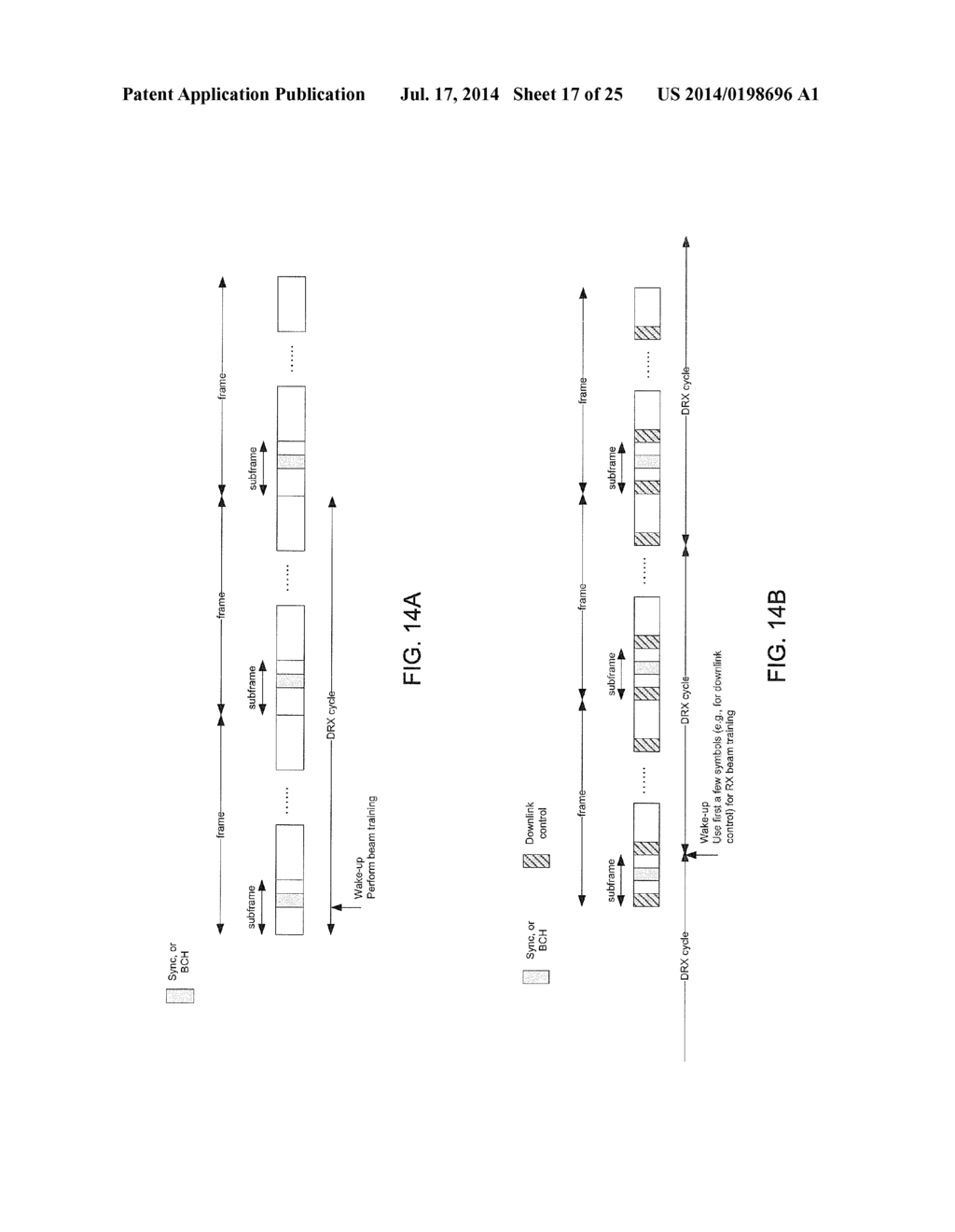 APPARATUS AND METHOD FOR DISCONTINUOUS RECEIVE IN COMMUNICATION SYSTEMS     WITH LARGE NUMBER OF ANTENNAS - diagram, schematic, and image 18