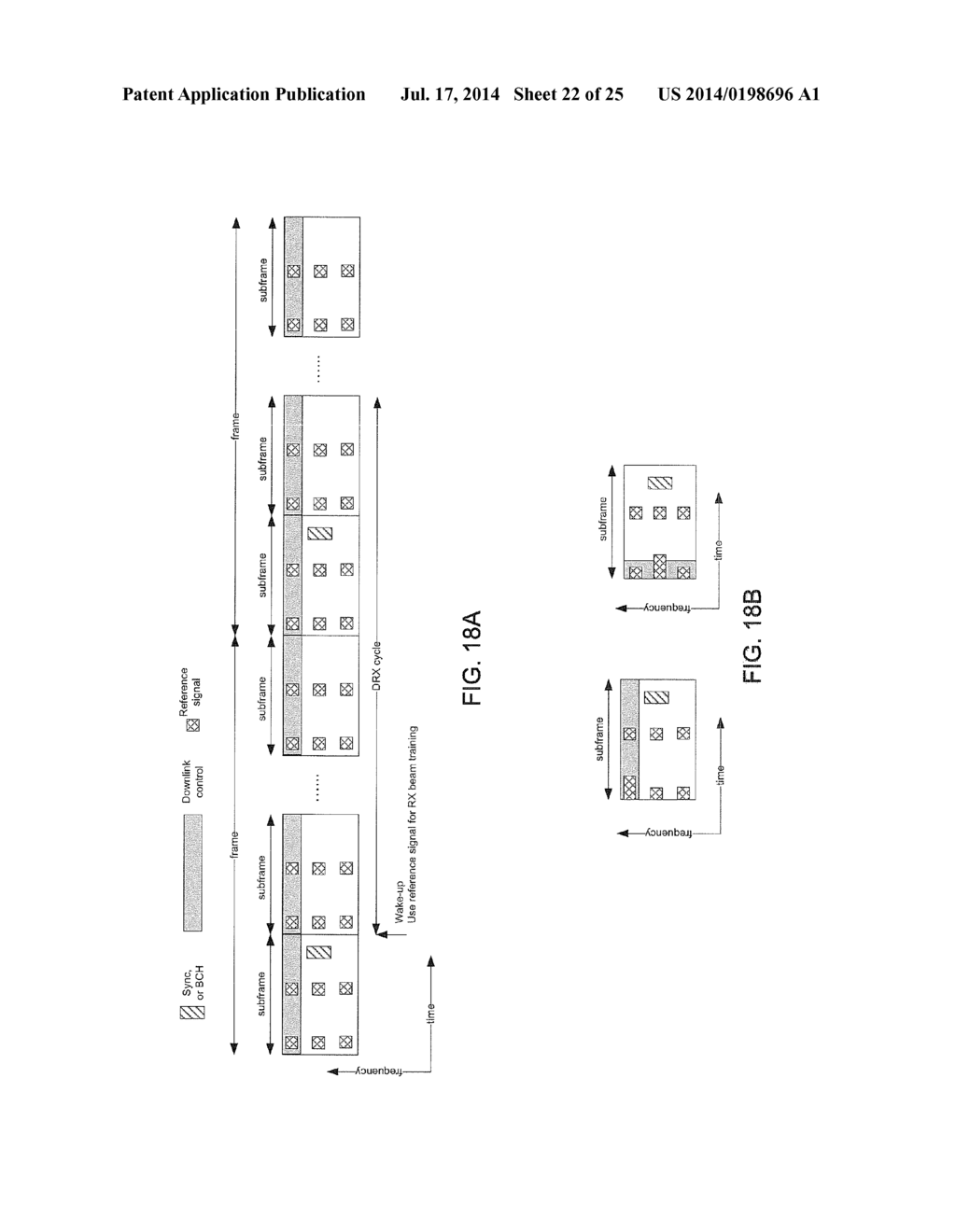 APPARATUS AND METHOD FOR DISCONTINUOUS RECEIVE IN COMMUNICATION SYSTEMS     WITH LARGE NUMBER OF ANTENNAS - diagram, schematic, and image 23