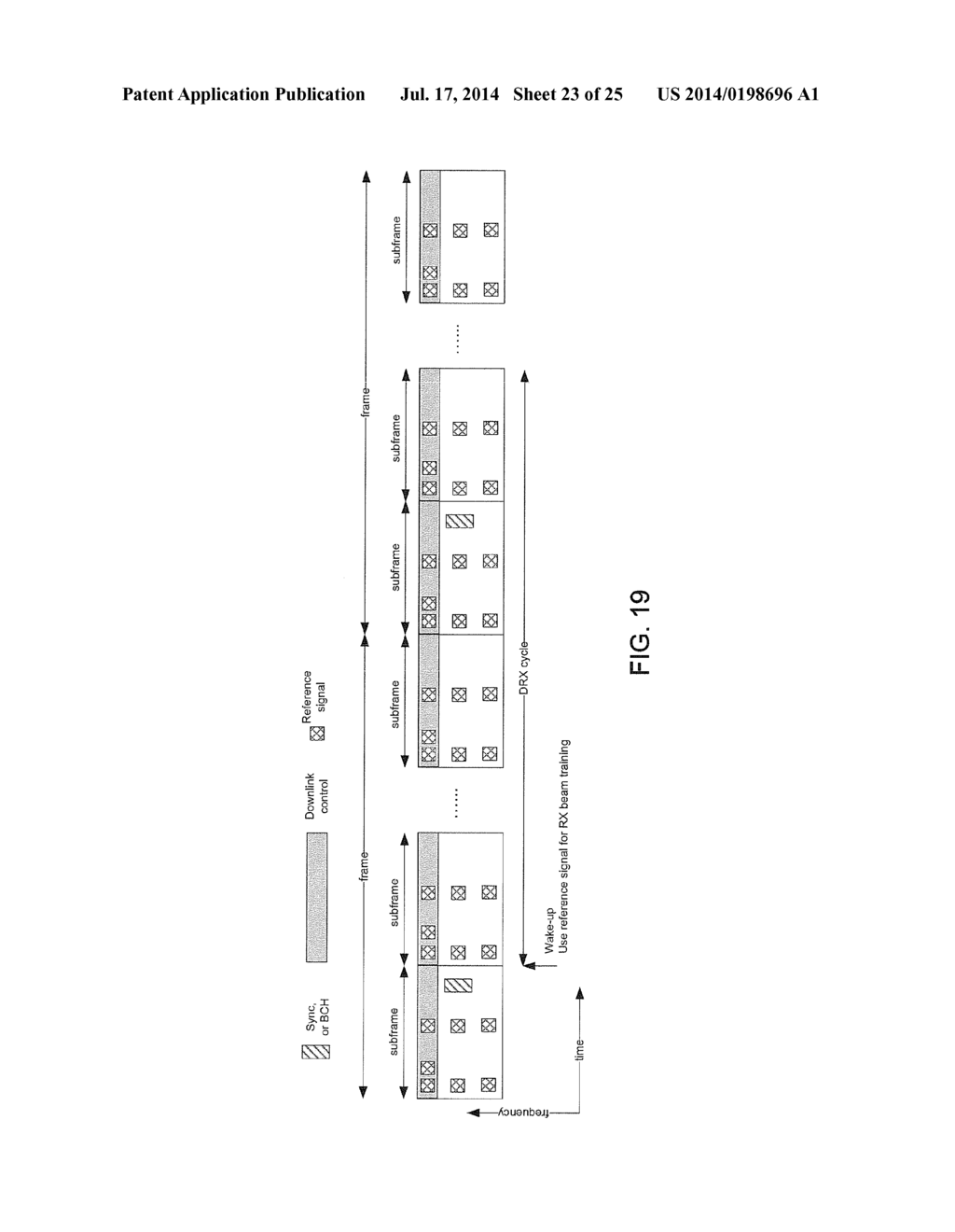 APPARATUS AND METHOD FOR DISCONTINUOUS RECEIVE IN COMMUNICATION SYSTEMS     WITH LARGE NUMBER OF ANTENNAS - diagram, schematic, and image 24