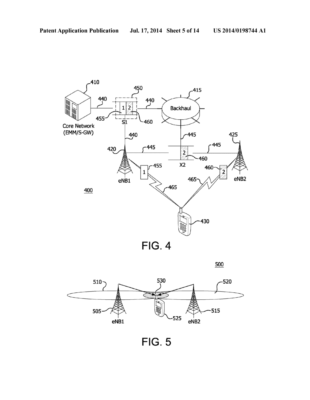 METHOD AND APPARATUS FOR DATA-SPLITTING TRANSMISSION FROM MULTIPLE SITES - diagram, schematic, and image 06