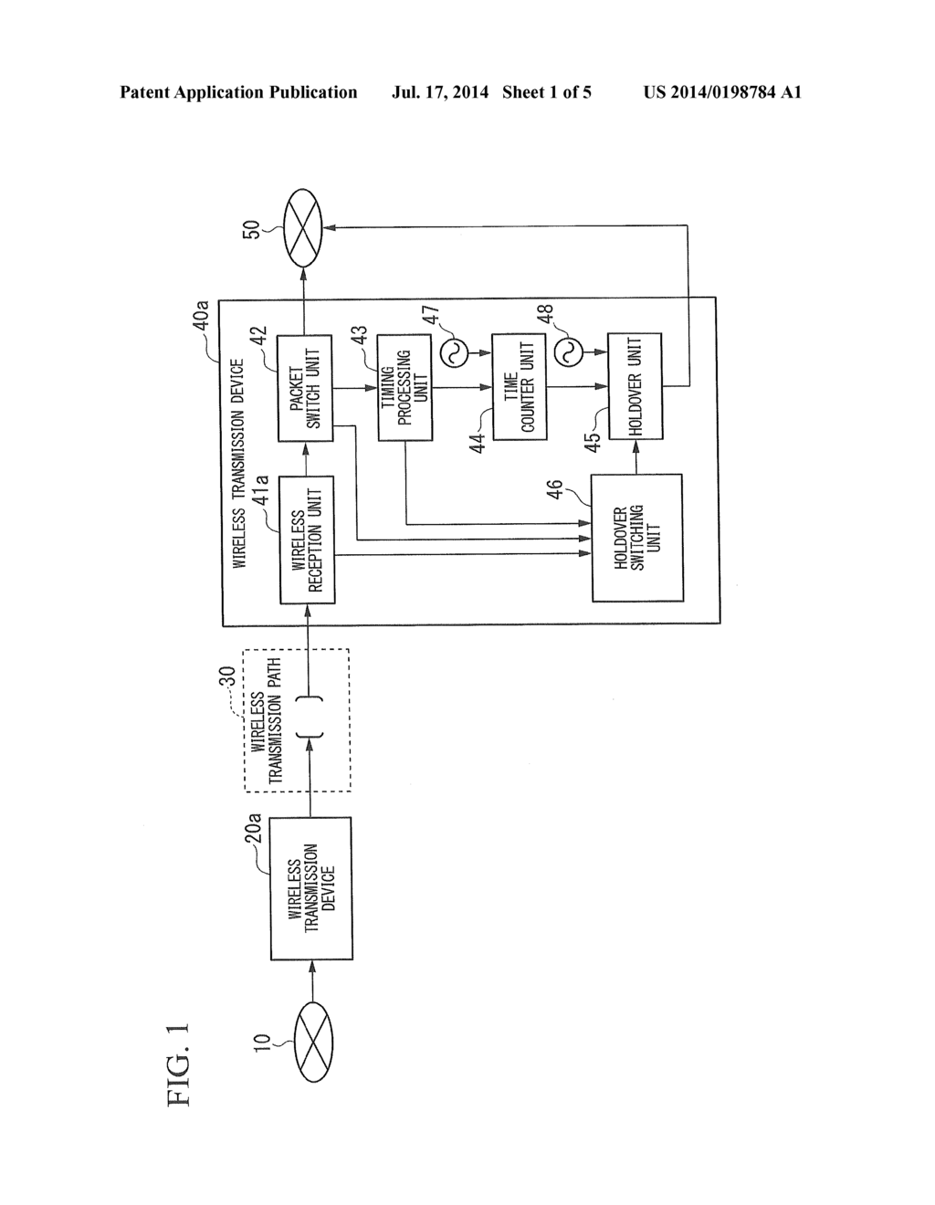 WIRELESS TRANSMISSION DEVICE AND WIRELESS TRANSMISSION METHOD - diagram, schematic, and image 02