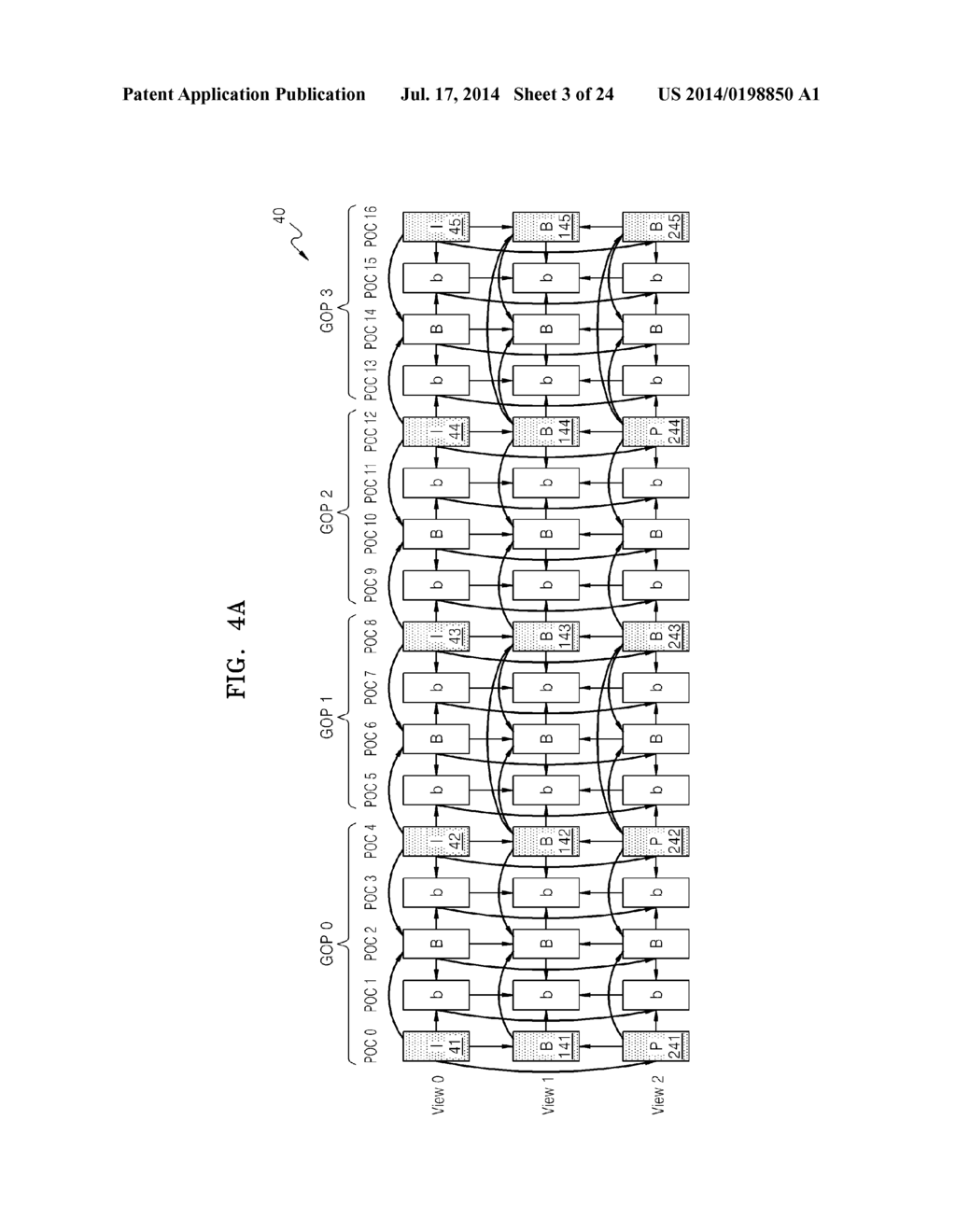 METHOD FOR MULTIVIEW VIDEO PREDICTION ENCODING AND DEVICE FOR SAME, AND     METHOD FOR MULTIVIEW VIDEO PREDICTION DECODING AND DEVICE FOR SAME - diagram, schematic, and image 04