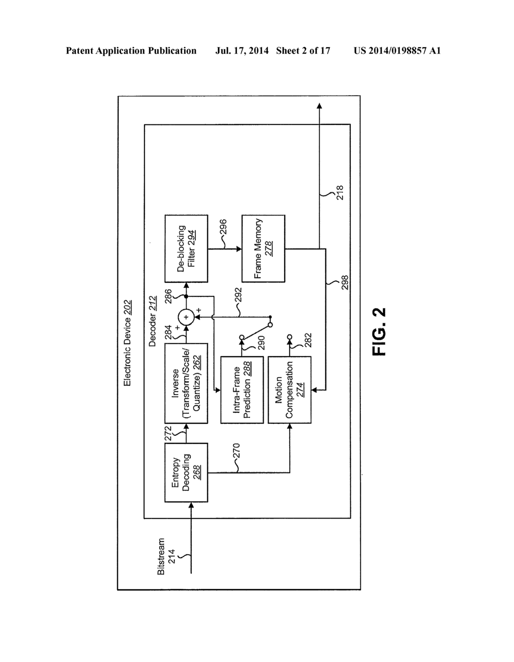 VIDEO DECODER WITH SIGNALING - diagram, schematic, and image 03