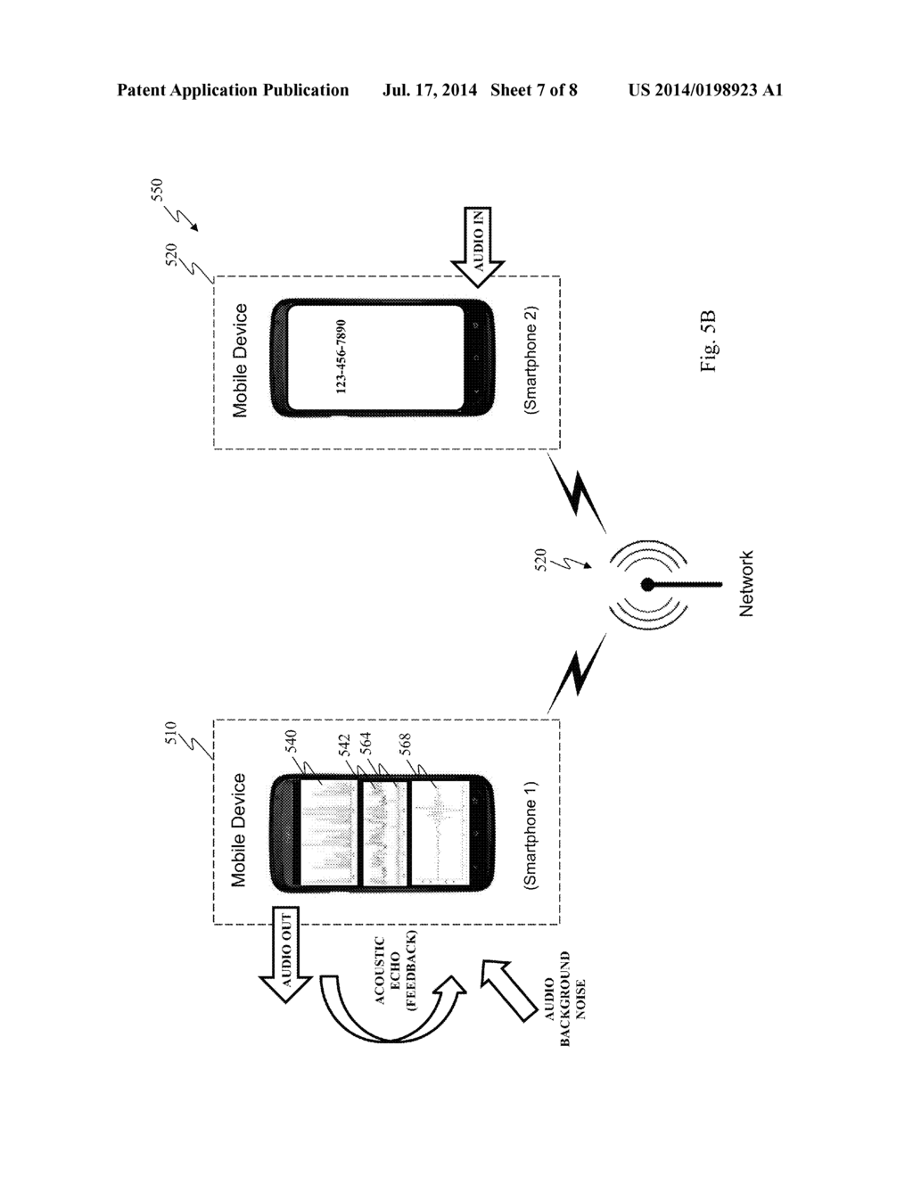 REAL TIME AUDIO ECHO AND BACKGROUND NOISE REDUCTION FOR A MOBILE DEVICE - diagram, schematic, and image 08