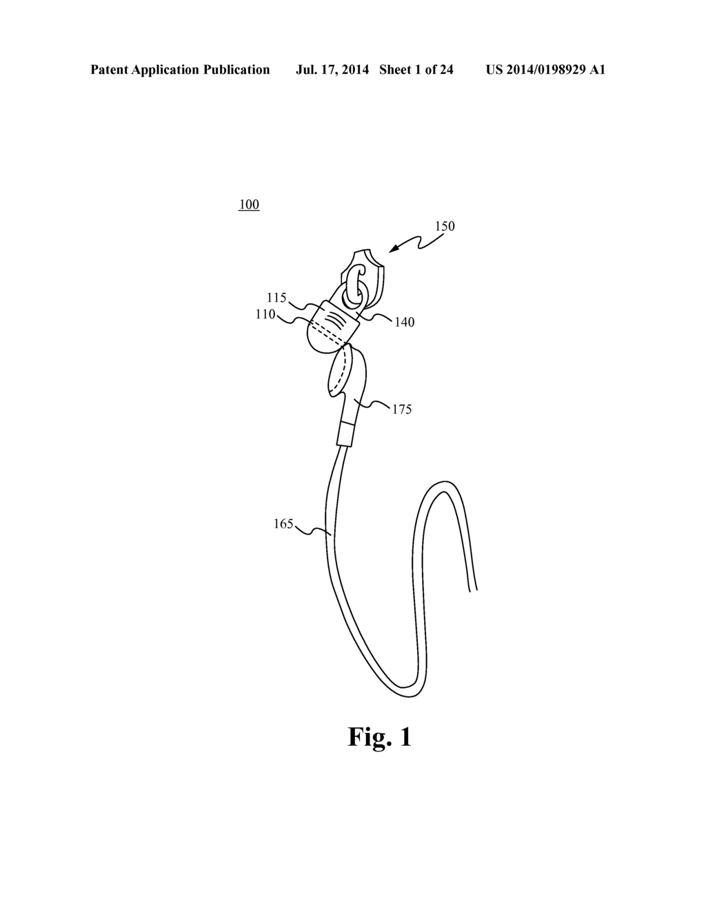 MAGNETIC EARPHONES HOLDER - diagram, schematic, and image 02